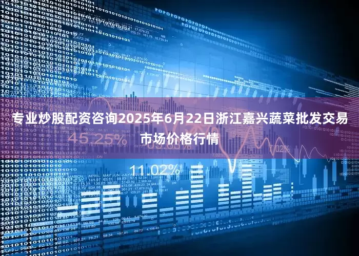 专业炒股配资咨询2025年6月22日浙江嘉兴蔬菜批发交易市场价格行情
